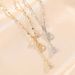 Internet Celebrity Light Luxury Full Diamond Tassel Gourd Titanium Steel Necklace Women Ins Versatile High-end Feeling_ipsvogv.com