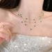 Princess~Starry Sky, Banquet Tassel, Zircon Necklace, ! Women's Light Luxury, High End, Stacked Clavicle Chain, Exquisite_ipsvogv.com