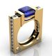 Sanjie Accessories Punk Style Hand Gold Plated Inlaid Zircon Ring Jewelry For Women_ipsvogv.com