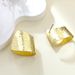 Jewelry Personality Gold Fashion Irregular Minimalist Style Earrings Simple Temperament Versatile Ear Accessories_ipsvogv.com