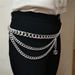 European And American Jewelry New Clothing Accessories Big Thick Chain Queen Head Pendant Personalized Versatile Waist Chain Spice Girl Decoration_ipsvogv.com