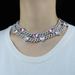 Men And Women's Jewelry 11mm Heart Shaped Cuban Chain Hip Hop New Necklace Cuban Chain_ipsvogv.com