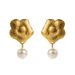 ZE0812 Commuter Stainless Steel Fashion Versatile Casual Gold Geometric Earrings for Women_ipsvogv.com