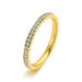 Women's Jewelry Stainless Steel Zircon Inlaid Ring Ladies Ins Net Red Gold Star Ring Jewelry_ipsvogv.com