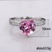 Cao Shi's New Wedding Set With AAA Heart Shaped Pink Diamond Zircon Ring For Women's Engagement Handicrafts_ipsvogv.com