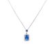 Light Luxury Temperament Square Copper Micro Inlaid Zircon Pendant Necklace For Women's Niche Collarbone Chain Jewelry_ipsvogv.com