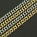 Instagram Hip Hop Cool Cuban Necklace Men's Full Diamond Punk Accessories Gold Chain Width 13mm_ipsvogv.com