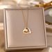 Love Titanium Steel Necklace For Women With A High-end Feel, Small Freshness, Light Luxury, Fashionable, Drip Oil Micro_ipsvogv.com