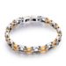Men's Jewelry Titanium Steel 7MM Bicycle Chain Bracelet Versatile Couple Motorcycle Bracelet Super Flash Temperament Colorful Hand Jewelry_ipsvogv.com