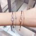 Eternal Love Double Layer Bracelet Female Element Crystal 8 Shaped Bracelet_ipsvogv.com