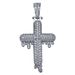 Hip Hop Cross Water Drop Micro Inlaid Zircon Men And Women Trend Ins_ipsvogv.com