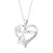 Hot Selling Hollow Heart Diamond Pendant Letter MAMA Necklace For Women Fashion Accessories_ipsvogv.com