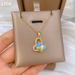 】 Colorful 【 Butterfly Zircon Light Luxury Charm Gorgeous Full Diamond Necklace Women's Versatile Clavicle Titanium 【 】_ipsvogv.com