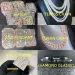 15mm Hip Hop VVS Dia Baguette Cuban Link Chain Moissanite Sier Jewelry Box Necklaces Hiphop_ipsvogv.com