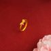 Vietnamese Sand Gold Ring, Ring For Women, Long-lasting Color Retention, Niche, High-end, Light Luxury, Instagram Style,_ipsvogv.com