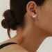 S925 sterling silver epoxy colored butterfly freshwater pearl earrings light luxury earrings _ipsvogv.com