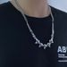 Hip Hop Asap Rocky Personality Blue Eyes Skull Steel Beads National Tide Ins Men And Women Necklace_ipsvogv.com