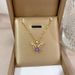 Steel 【 Titanium 】 Yilu Has You, Zircon Light Luxury Temperament, Gorgeous Full Diamond Necklace, Women's Versatile 【 】 You, Temperament, Necklace,_ipsvogv.com