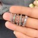 Cao Shi's New Luxury Full Circle Zircon Women's Ring Plating Versatile Accessories Ring_ipsvogv.com