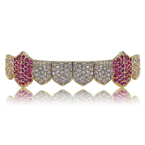 Gold Teeth Braces Punk Hip Hop Mticolor Dia Custom Bottom Grillz Dental Mouth Fang Grills Tooth Cap Va Dhgpq_ipsvogv.com
