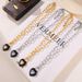 Hepburn Style Personalized Design Peach Heart Drip Oil Inlaid Zircon Pendant Titanium Steel Gold-plated Fashionable_ipsvogv.com