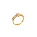 Fashionable and Luxury Ring for Women's INS. Cool and Elegant Design, Superb and Exquisite Diamond Small Sunflower Ring_ipsvogv.com