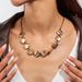 Fashion Round Cake Necklace Retro Exaggerated Irregular Round Personality Niche Jewelry_ipsvogv.com