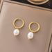 INS With A High-end Feel For Women, Fashionable, Simple, Luxurious, Round, Electroplated Stainless Steel, New Earrings_ipsvogv.com