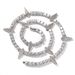 Hip Hop Rap Black Panther Style Men's Necklace High-end Trendy Niche Zircon Tennis Chain Jewelry_ipsvogv.com