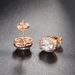 Unisex classic egg shaped zircon earrings with full diamond micro inlaid gold plated earrings hot selling jewelry_ipsvogv.com