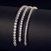 Men's Jewelry Popular Hip Hop Tennis Chain Single Row Copper Micro Inlaid Zircon Bracelet 3mm4mm5mmTennis Chain_ipsvogv.com