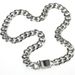 316L Stainless Steel Tone Hip Hop Necklace for Mens Chain Width: 9~16mm_ipsvogv.com