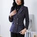 Women's Clothing loose all-match elegant Plaid casual slimming suit top_ipsvogv.com