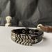 Top Layer Cowhide Genuine Leather Black Simple Personality Fashion Bracelet Trendy Men's Adjustable Strap_ipsvogv.com