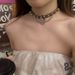 Unisex Dark Style Devil Eye Rivet Collar Necklace Female Choker Personality Asian Punk Hip Hop Clavicle Chain Necklace_ipsvogv.com