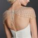 Bridal Rhinestone Shoulder Chain Tassel Crystal Shawl Wraps Wedding Shawl Bolero Flapper Cover Up Jewelry for Women_ipsvogv.com
