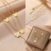 Sweet Fashionable Japanese And Korean Temperament, Smooth Butterfly Shell, Long Tassel Pearl Pendant, Double-layer_ipsvogv.com