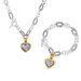 Women’s Jewelry Set Fashion New Retro Heart Shaped Stainless Steel Versatile Twisted Bracelet Necklace Female Valentine's Day Gift_ipsvogv.com