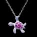 New Turtle Pendant Necklace Cute Exquisite Blue Pendant_ipsvogv.com
