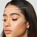 style water drop gem forehead chain public Main chain trend luxury novel bilateral rhinestone hair accessories chain_ipsvogv.com