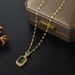 High Grade Red Green Pendant With Micro Inlaid Zircon Necklace For Women's 2022 New Year's Collarbone Chain Temperament_ipsvogv.com
