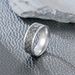 Titanium Steel Ring, Punk Gothic Tibetan Scripture, Men's Ring Bracelet_ipsvogv.com