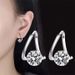 New Earrings Korean Ins Style Temperament Irregular Earrings Fashionable Simple Light Luxury Earrings_ipsvogv.com