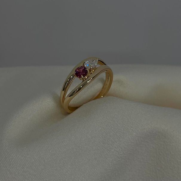 Small Niche Design, Exquisite Inlaid Zircon Fashionable Temperament, Versatile And High-end Ins Index Finger Ring,_ipsvogv.com