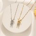 2023 Year Cute Crystal Pretty Little Rabbit Necklace, Versatile For Women, Simple Zircon Pendant, Gifts Girlfriend A_ipsvogv.com