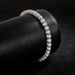Fashionable Minimalist New Row Of Sparkling Zircon Bracelets, Hip-hop Tennis And Bracelets_ipsvogv.com