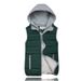 Women's Clothing candy color down cotton vest large size women's hooded cotton vest factory direct sales_ipsvogv.com