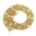 Three short one long Cuban gold chain with diamond inlay, hip-hop trendy men's domineering and necklace decoration_ipsvogv.com