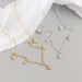 YHN062 Light Luxury S Pure Silver INS Geometric Star Design Sensory Internet Red Wind Necklace Versatile Collar Chain_ipsvogv.com