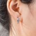 Cao Shi's Colorful Zircon Earrings Are A Fashionable And Sweet Accessory For Women's Daily Wear, Selling Well_ipsvogv.com